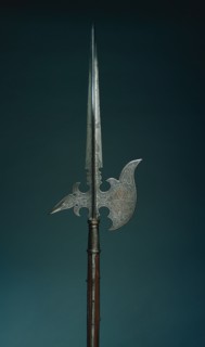 Parade Halberd (from the state guard of Elector Christian I of Saxony [ 1560- 91]), 1586-1591. Creator: Unknown.