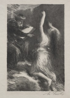 Parsival, Act II: Evocation of Kundry. Creator: Henri Fantin-Latour (French, 1836-1904).