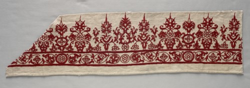 Part of a Skirt Border, 1800s. Creator: Unknown.