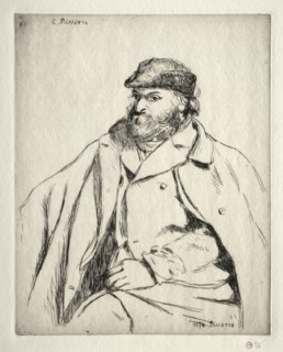 Paul Cézanne, 1874. Creator: Camille Pissarro (French, 1830-1903).