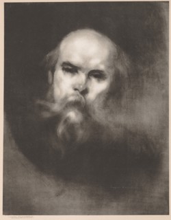 Paul Verlaine, 1896. Creator: Eugène Carrière (French, 1849-1906); Lemercier.
