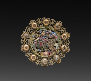 Pendant (part 1), 1700s. Creator: Unknown.