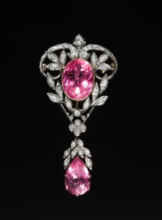 Pendant Brooch, c. 1890-1910. Creator: Unknown.