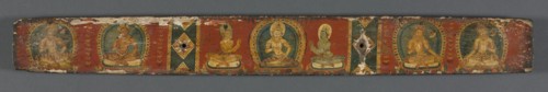 Perfection of Wisdom in Eight Thousand Lines: Ashtasahasrika Prajnaparamita: Back Cover, 1119. Creator: Unknown.
