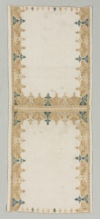 Pillow Cover, 1700s. Creator: Unknown.