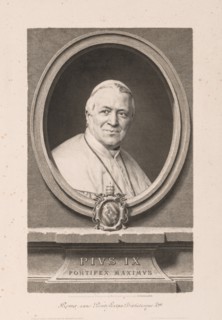 Pius IX, 1873. Creator: Claude-Ferdinand Gaillard (French, 1834-1887).