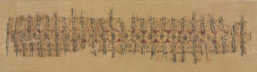 Plaid tiraz, 1101-1149. Creator: Unknown.