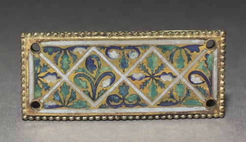Plaque from a Reliquary Shrine, c. 1170. Creator: Unknown.