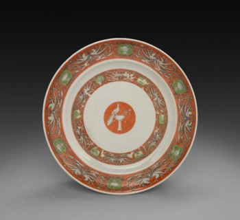 Plate, 1785-1800. Creator: Unknown.