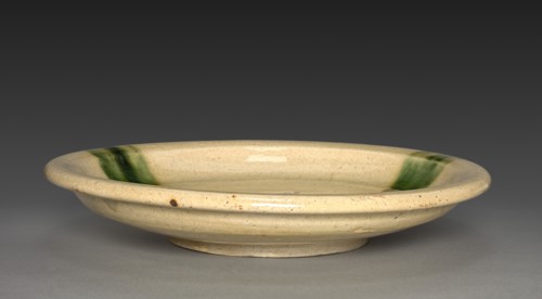 Plate: Seto Ware, 18th-19th century. Creator: Unknown.