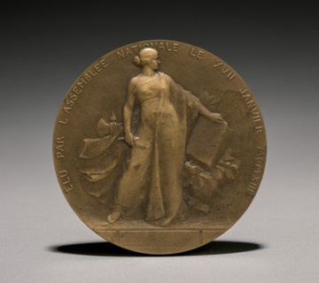 Poincarè Medal (reverse), 1900s. Creator: Léon Julien Deschamps (French, 1860-1928).