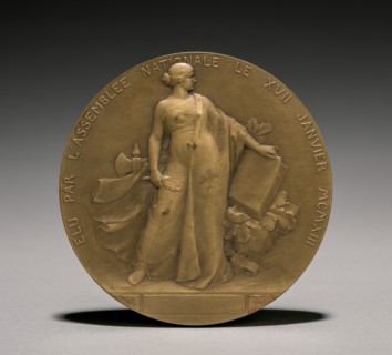 Poincarè Medal (reverse), 1900s. Creator: Léon Julien Deschamps (French, 1860-1928).