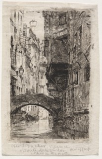 Ponte del Pistor. Creator: Otto H. Bacher (American, 1856-1909).