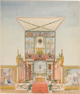Portable Field Altar for Charles X, 1824-1830. Creator: Alexandre Denis Abel de Pujol (French, 1787-1861).