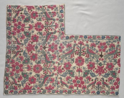Portion of a Bed Sheet or Valance, 1500s - 1600s. Creator: Unknown.