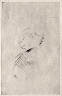 Portrait de M. X., 1898. Creator: Henri de Toulouse-Lautrec (French, 1864-1901).