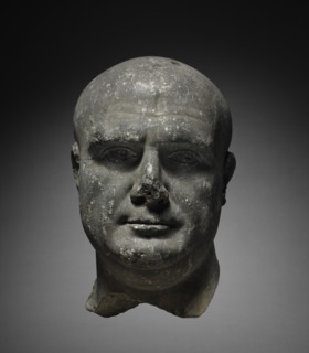 Portrait Head of a Priest of Isis, 100-200. Creator: Unknown.