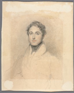 Portrait of a Man, 1828. Creator: Andrew Morton (British, 1802-1845).