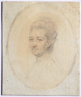 Portrait of a Woman, c. 1775. Creator: John I Smart (British, 1741-1811).