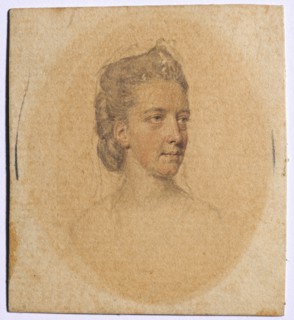Portrait of a Woman, c. 1775. Creator: John I Smart (British, 1741-1811).