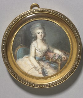 Portrait of a Woman, c. 1780. Creator: Maximilien Villers (French, c. 1836).