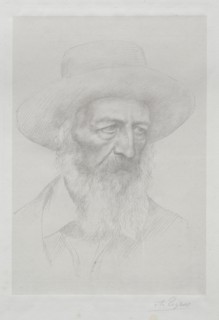 Portrait of Alfred Lord Tennyson. Creator: Alphonse Legros (French, 1837-1911).