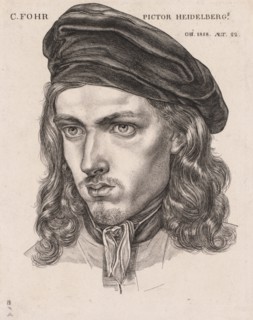 Portrait of Carl Philipp Fohr, 1818. Creator: Samuel Amsler (German, born Switzerland, 1791-1849).
