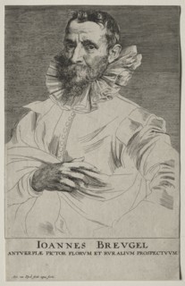Portrait of Jan Brueghel. Creator: Anthony van Dyck (Flemish, 1599-1641).