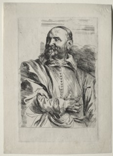 Portrait of Jan Snellinx. Creator: Anthony van Dyck (Flemish, 1599-1641).