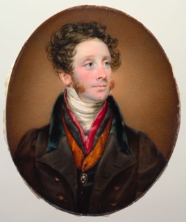 Portrait of John Francis Miller Erskine, Earl of Mar and Earl of Kellie, 1825. Creator: Kenneth Macleay (Scottish, 1802-1878).