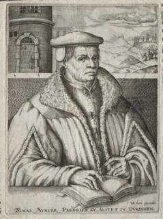 Portrait of Thomas Münzer, 1609. Creator: Christoffel van Sichem (Dutch, 1577-1658).