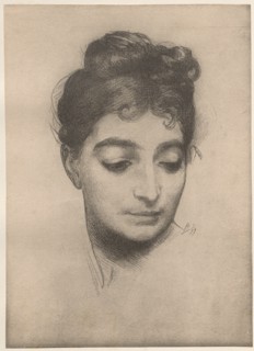 Portrait, 1899. Creator: Félix Bracquemond (French, 1833-1914); Imprimerie Champenois.