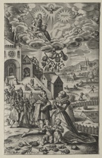 Prayer. Creator: Theodor de Bry (Flemish, 1528-1598).