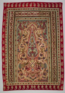 Prayer Rug, 1800s. Creator: Unknown.