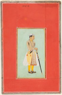 Prince Suraj Singh Rathor of Bikaner, 1611-13. Creator: Unknown.