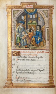 Printed Book of Hours (Use of Rome): fol. 8v, July calendar illustration, 1510. Creator: Guillaume Le Rouge (French, Paris, active 1493-1517).