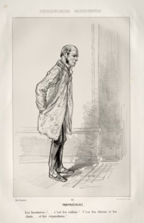 Propriétaire. Creator: Paul Gavarni (French, 1804-1866).