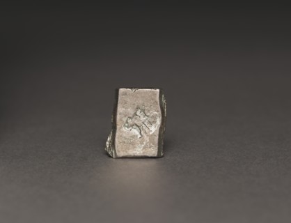 Punch-Marked Coin, 400-300 BC. Creator: Unknown.