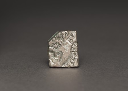 Punch-Marked Coin, 400-300 BC. Creator: Unknown.