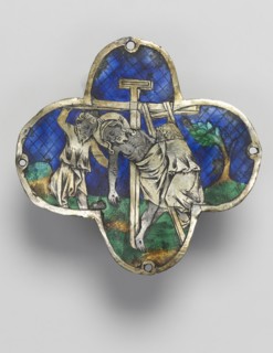 Quatrilobed Plaque: The Descent from the Cross, c. 1350-1400. Creator: Unknown.