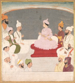 Raja Sansar Chand of Kangra and Courtiers, c. 1783. Creator: Unknown.