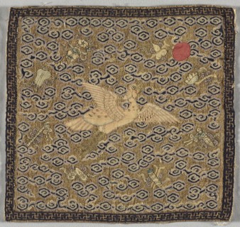 Rank Badge (buzi), 1850-99. Creator: Unknown.