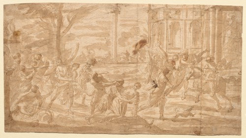 Rape of the Sabines, 1700s. Creator: Unknown.