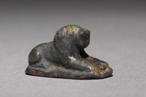 Recumbent Lion Beads, 1980-1801 BC. Creator: Unknown.