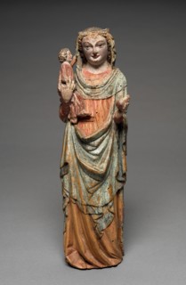 Reliquary Statuette of the Virgin and Child, c. 1330. Creator: Unknown.