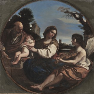 Rest on the Flight into Egypt, 1624. Creator: Guercino (Italian, 1591-1666).