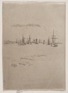Return to Tilbury. Creator: James McNeill Whistler (American, 1834-1903).