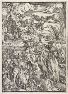 Revelation of St. John: The Woman of Babylon, 1511. Creator: Albrecht Dürer (German, 1471-1528).