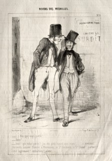 Revers des Médailles, 1842. Creator: Paul Gavarni (French, 1804-1866).