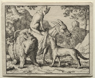 Reynard the Fox. Creator: Allart van Everdingen (Dutch, 1621-1675).